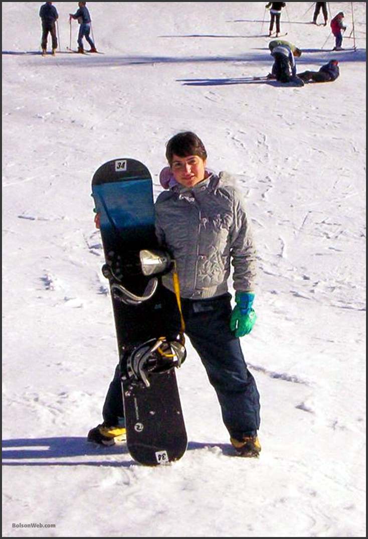 Snowboard en Perito Moreno 2 El Bolson